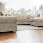 Model 49 - U shaped Sofa Enzo Stone