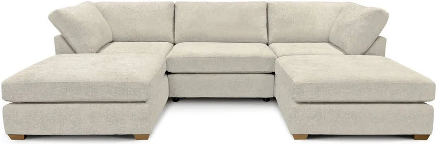 Model 49 - U shaped Sofa Enzo Cream