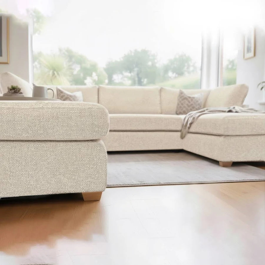 Model 49 - U shaped Sofa Enzo Cream