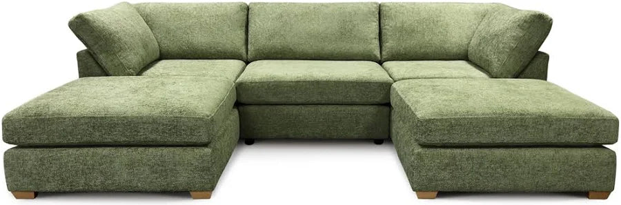 Model 49 - U shaped Sofa Enzo Olive