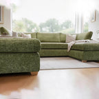 Model 49 - U shaped Sofa Enzo Olive