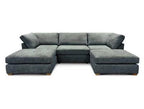 Model 49 - U shaped Sofa Enzo Navy