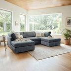 Model 49 - U shaped Sofa Enzo Navy