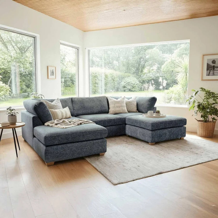 Model 49 - U shaped Sofa Enzo Navy