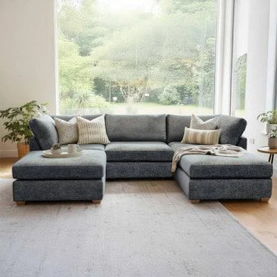 Model 49 - U shaped Sofa Enzo Navy