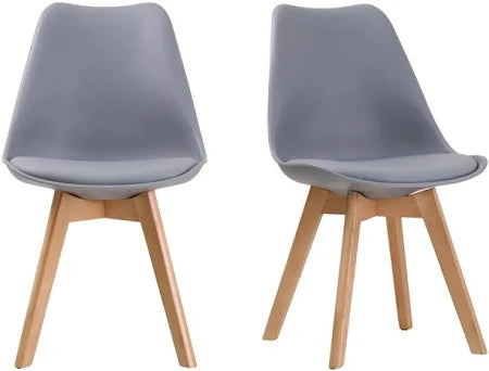 Louvre Chair Grey (Pack of 2)
