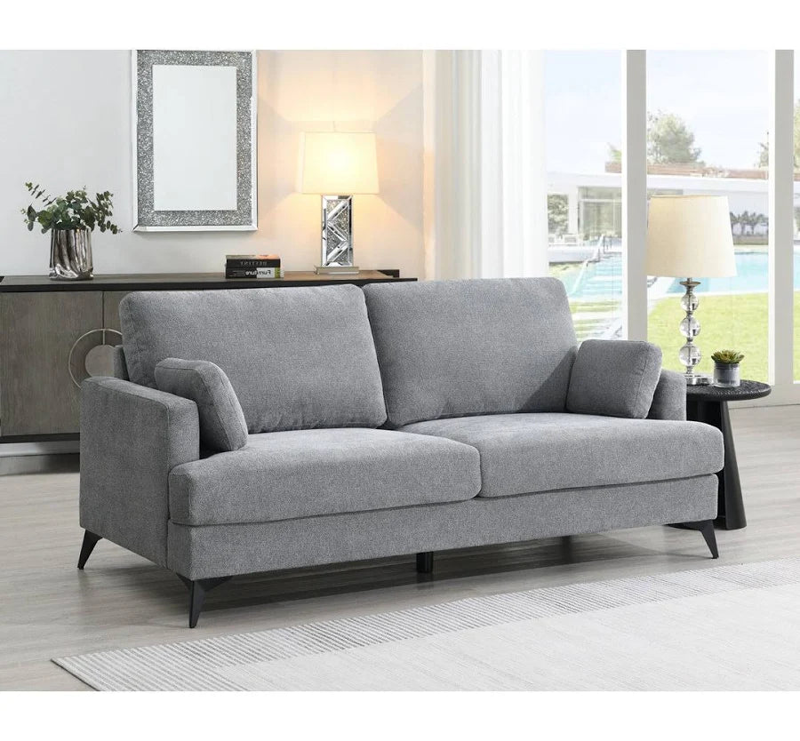 Ernie 3 Seater Sofa Grey