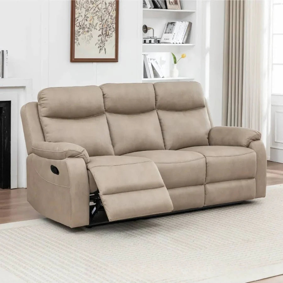 Corvan 3 Seater Sofa Stone