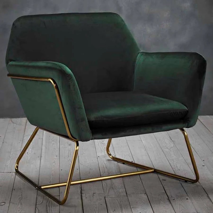 Charles Armchair Racing Green