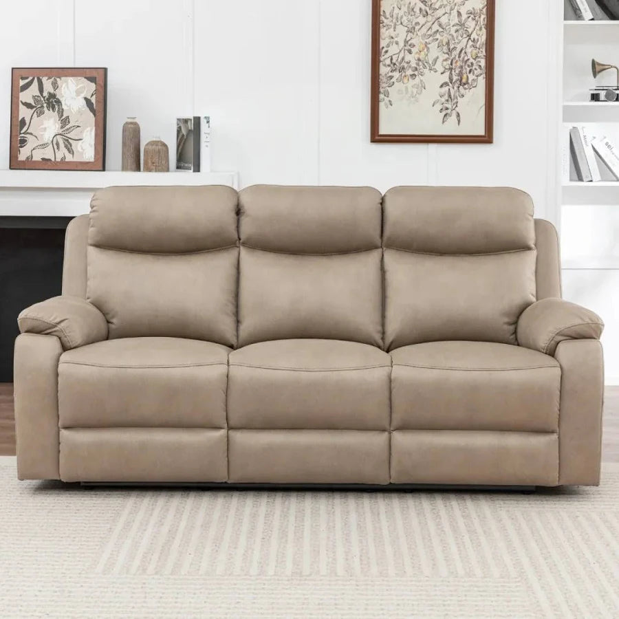 Corvan 3 Seater Sofa Stone