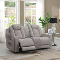 Jesper 2 Seater Sofa With Console Oyster