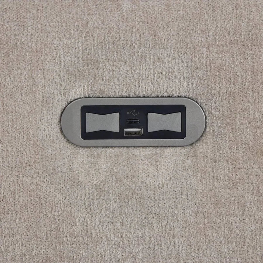 Thurso RHF Power Bed With Wireless Remote Beige