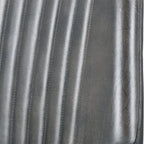 Angelo Peppercorn Leather and Bronze Metal Retro Bar Stool