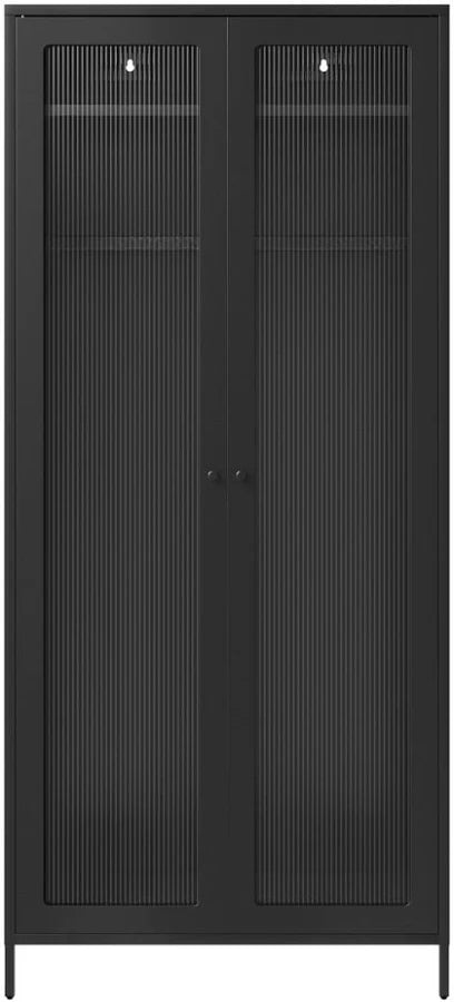 STORM BLACK 2 DOOR WARDROBE