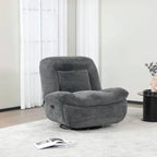 Ebba Rocker Swivel Recliner Dark Grey