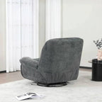 Ebba Rocker Swivel Recliner Dark Grey