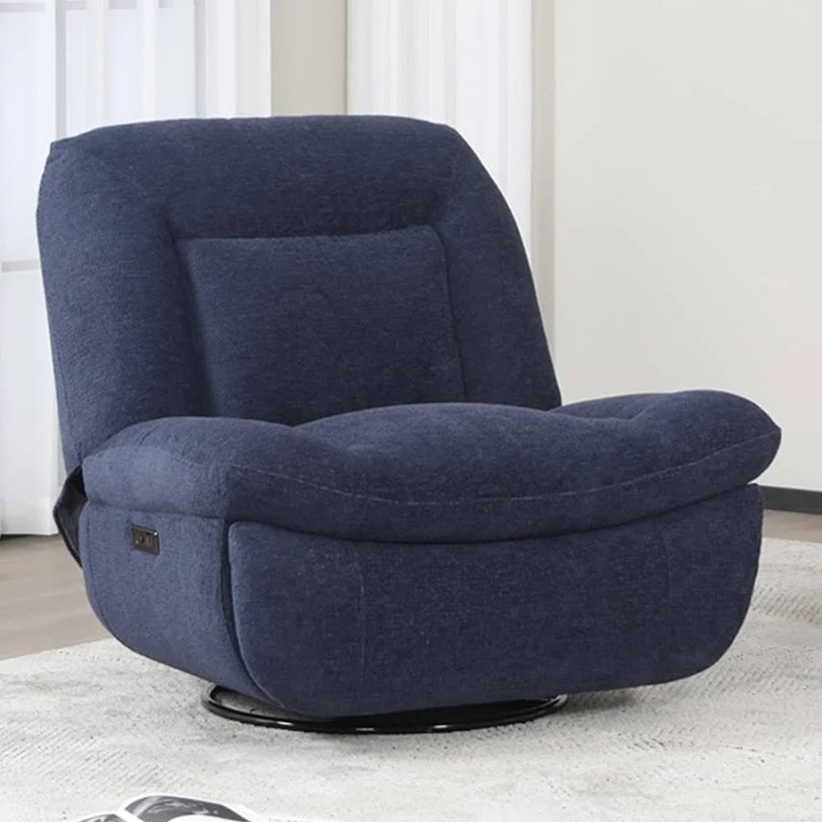 Ebba Rocker Swivel Recliner Indigo