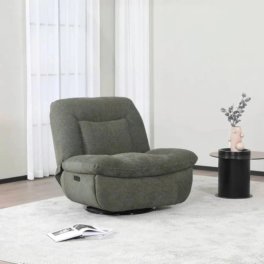 Ebba Rocker Swivel Recliner Green