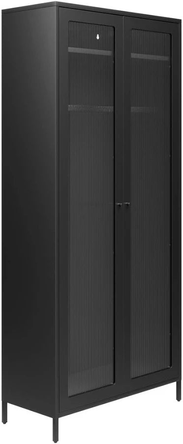 STORM BLACK 2 DOOR WARDROBE