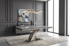 Mayfair Dining Table Grey Marble