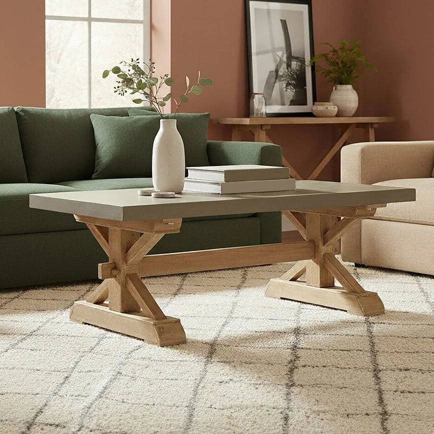 Pompeii Wooden Coffee Table