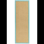 Sisal 068x240cm Linen/Aqua Rug