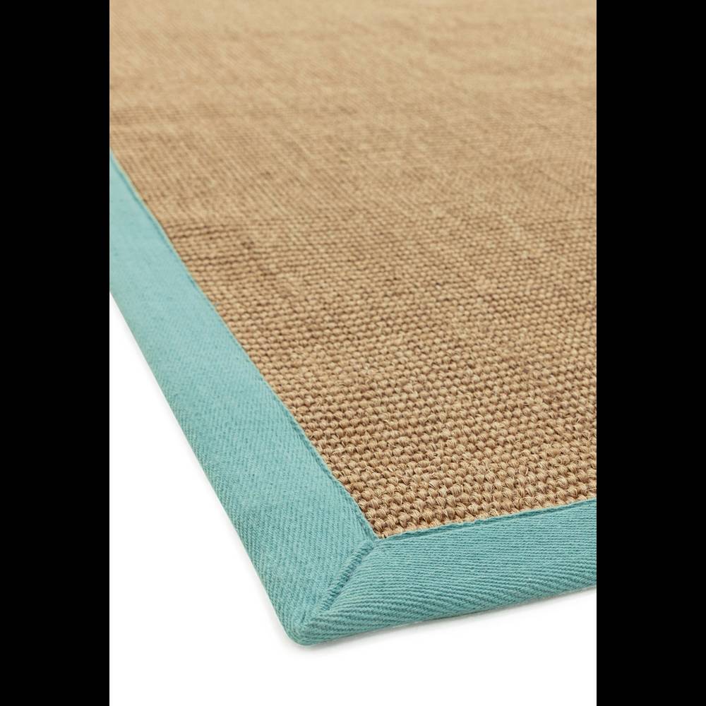 Sisal 240x340cm Linen/Aqua Rug