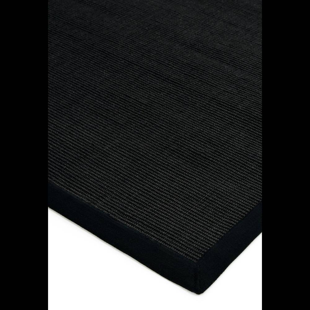 Sisal 068x300cm Black/Black Rug