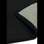 Sisal 068x300cm Black/Black Rug