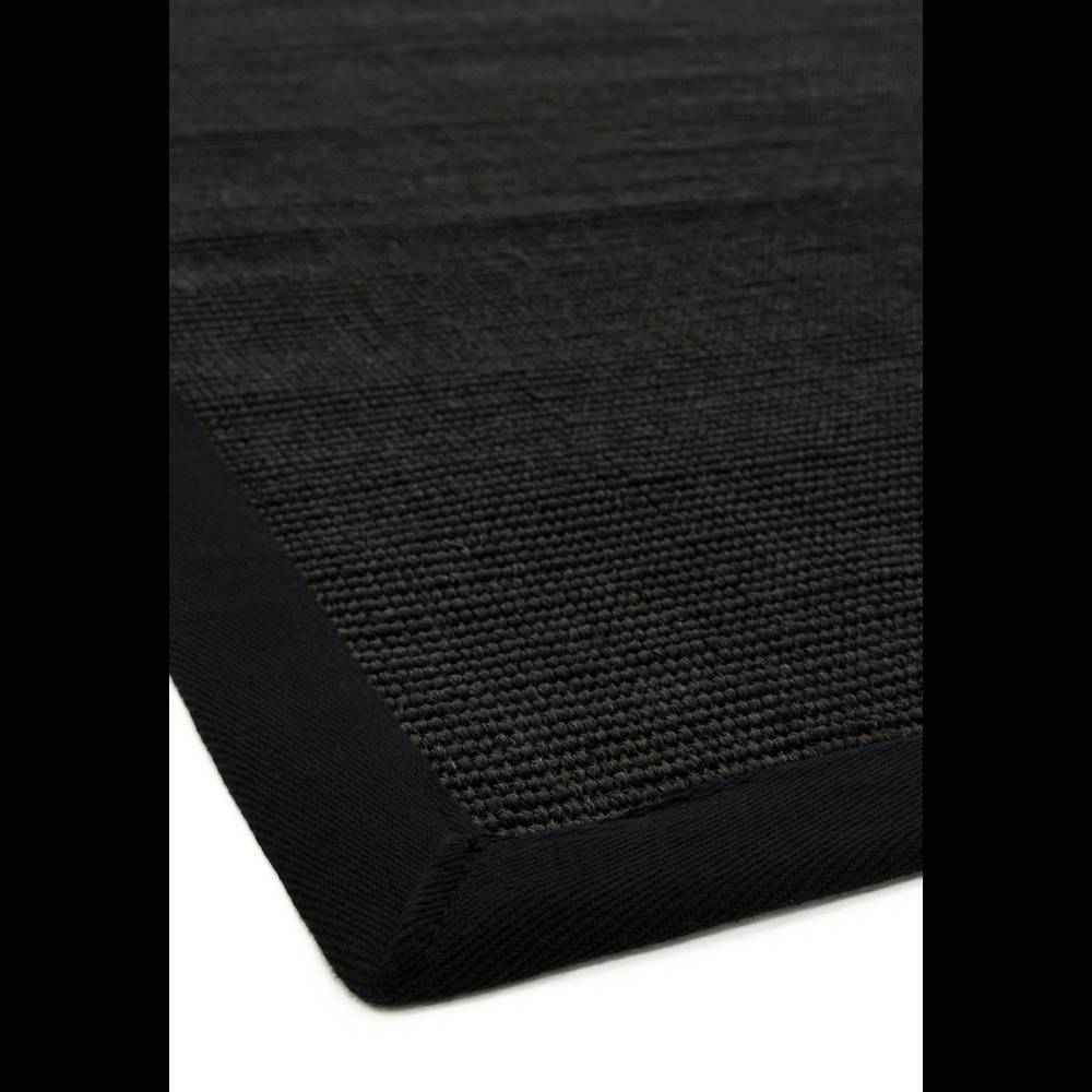 Sisal 068x300cm Black/Black Rug