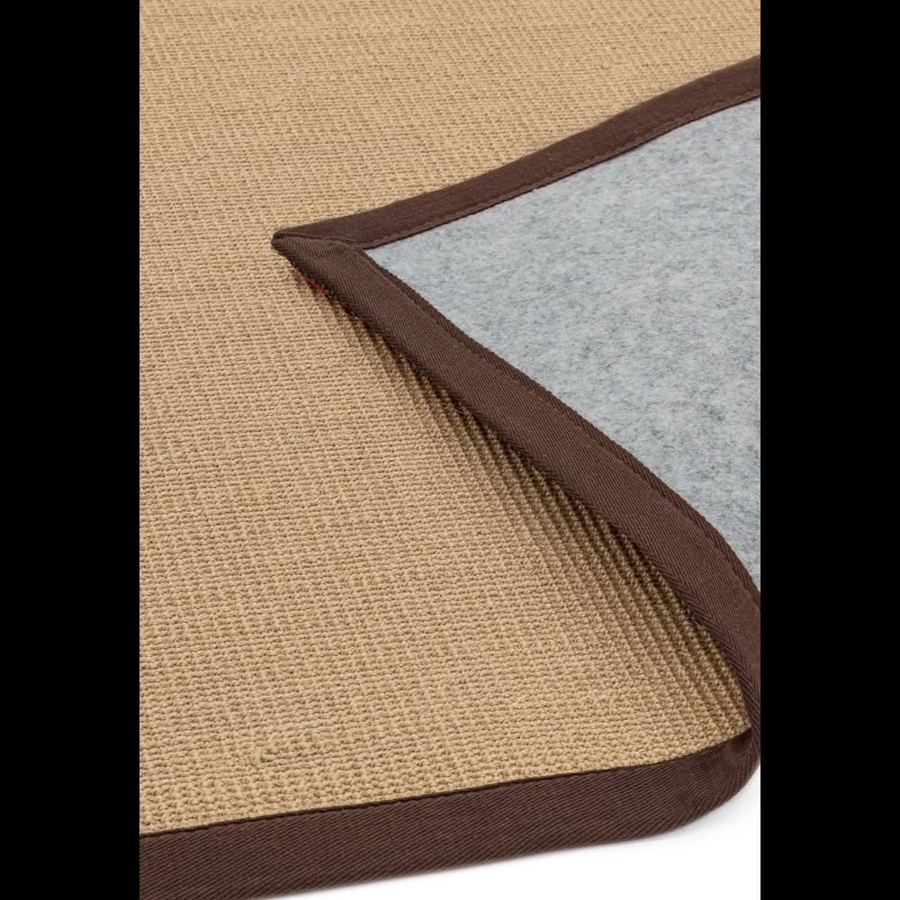 Sisal 240x340cm Linen/Chocolate Rug