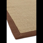 Sisal 068x300cm Linen/Chocolate Rug