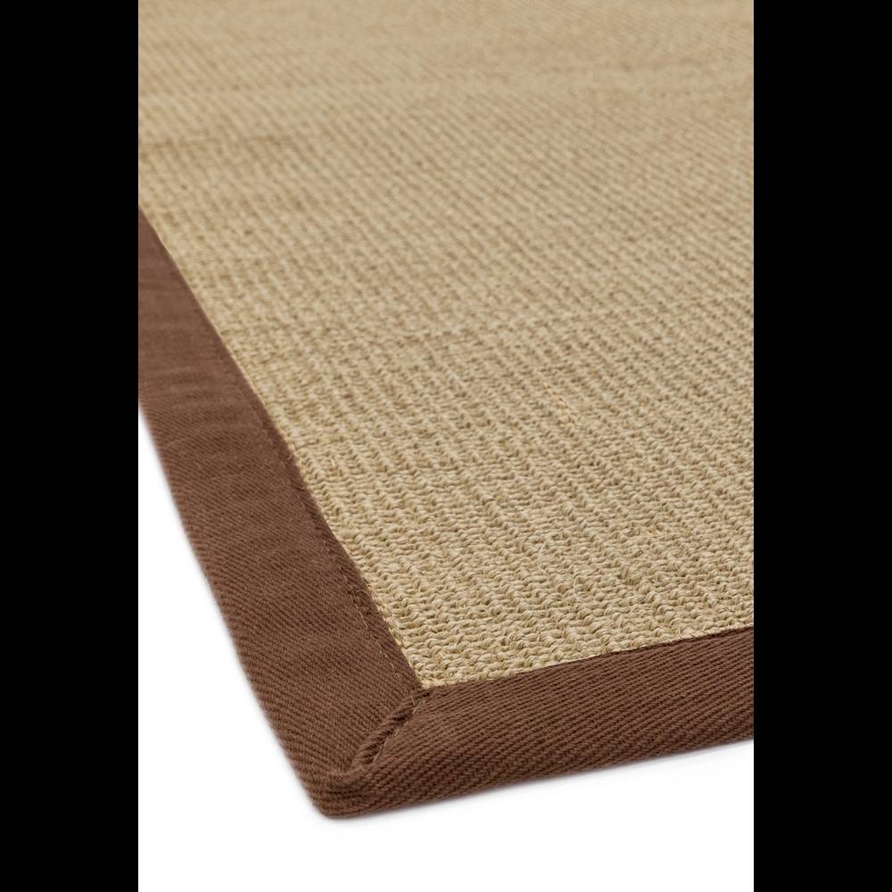 Sisal 068x300cm Linen/Chocolate Rug