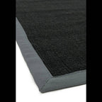 Sisal 240x340cm Black/Grey Rug