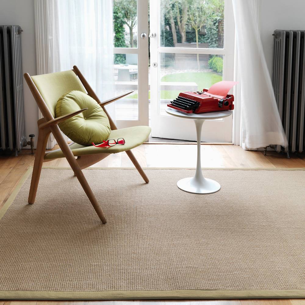 Sisal 240x340cm Linen/Sage Rug
