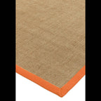 Sisal 240x340cm Linen/Orange Rug