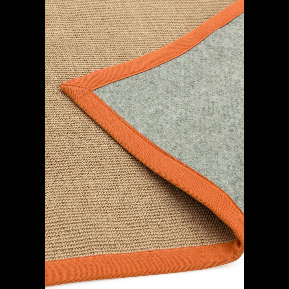 Sisal 240x340cm Linen/Orange Rug