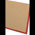 Sisal 240x340cm Linen/Red Rug