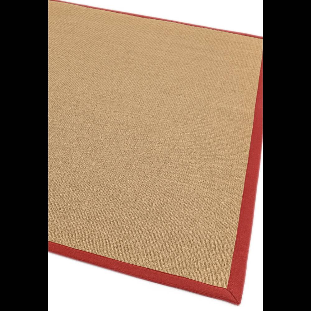 Sisal 240x340cm Linen/Red Rug