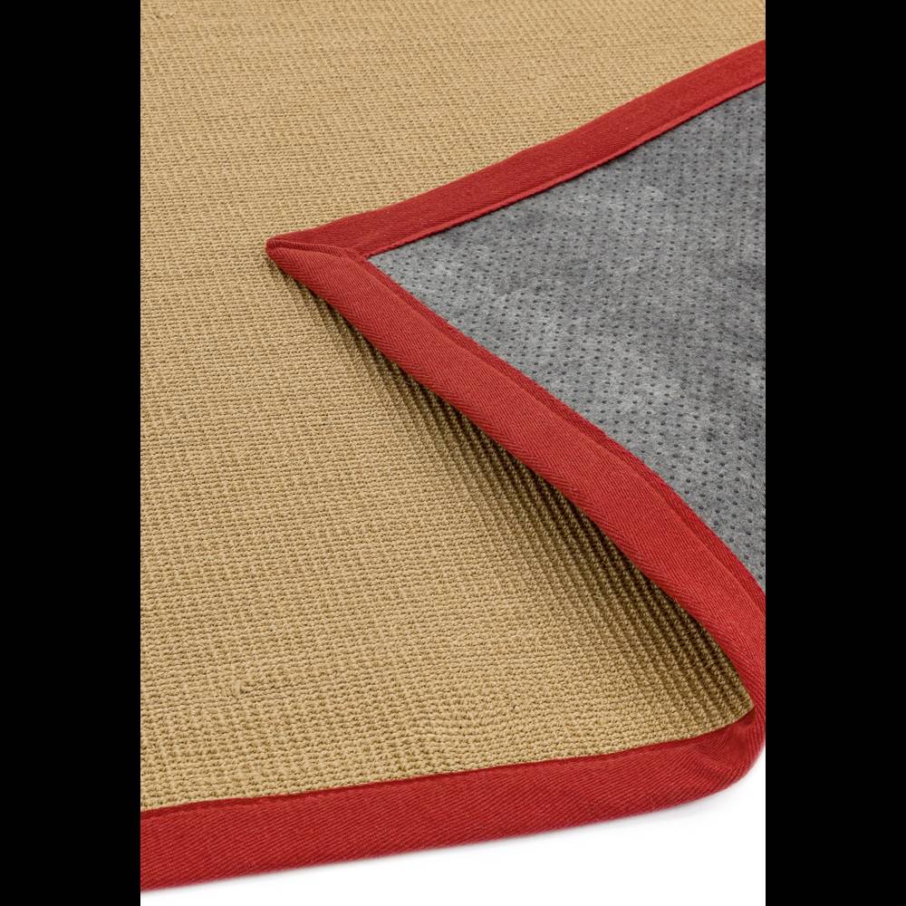 Sisal 240x340cm Linen/Red Rug