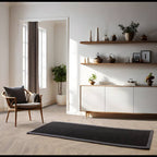 Sisal 240x340cm Black/Grey Rug