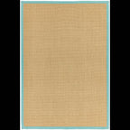 Sisal 240x340cm Linen/Aqua Rug