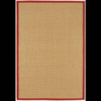 Sisal 200x300cm Linen/Red Rug