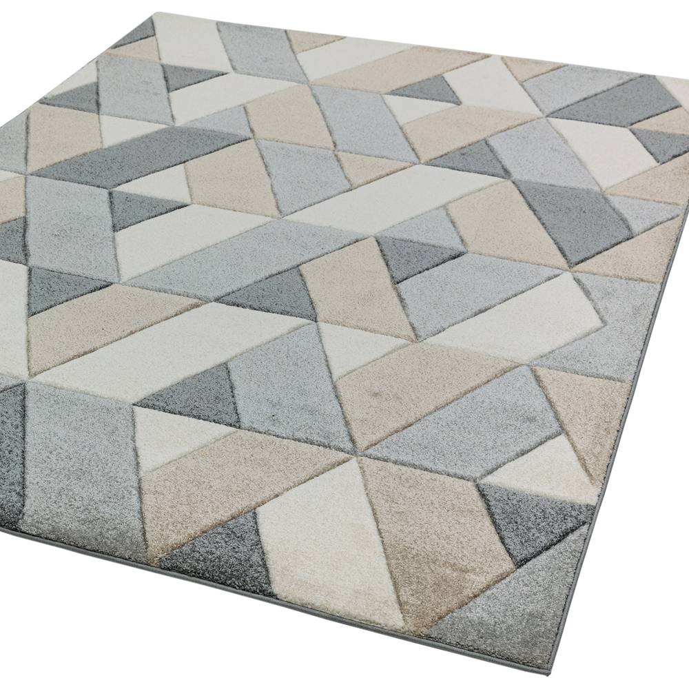 Sketch 160x230cm SK01 Rhombus Grey Rug