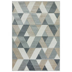 Sketch 160x230cm SK01 Rhombus Grey Rug
