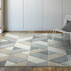 Sketch 160x230cm SK01 Rhombus Grey Rug