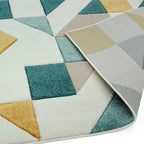 Sketch 080x150cm SK03 Shapes Green Rug