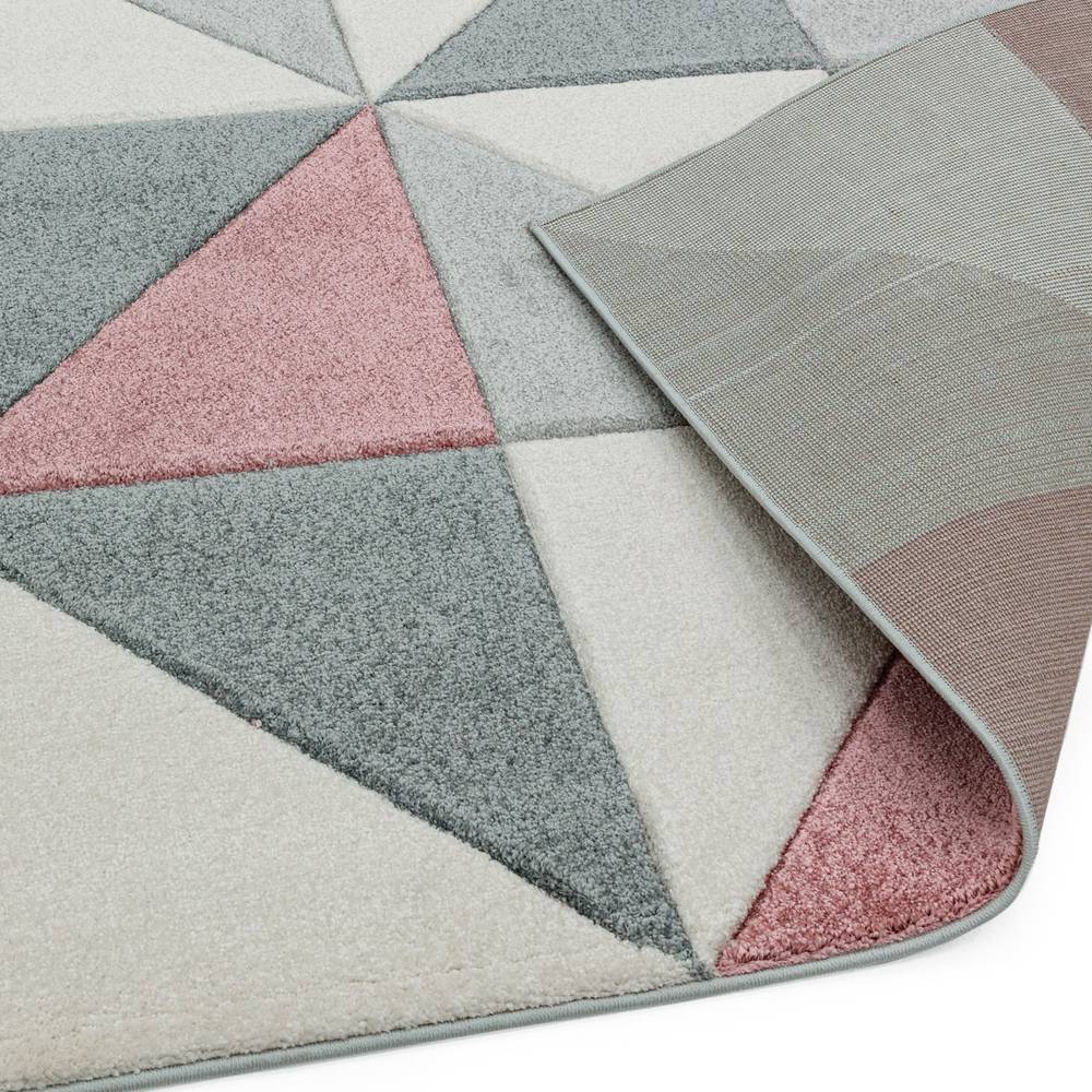 Sketch 160x230cm SK05 Cubic Pink Rug