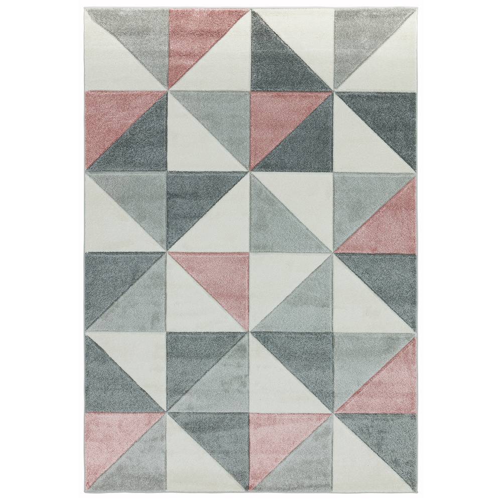 Sketch 200x290cm SK05 Cubic Pink Rug