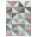 Sketch 200x290cm SK05 Cubic Pink Rug